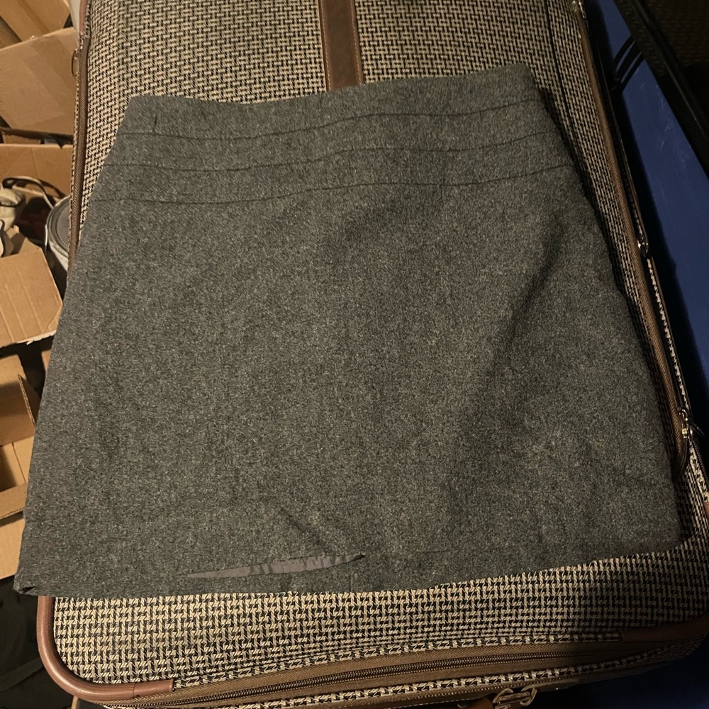 H&M Gray Mini Pencil Skirt for Work